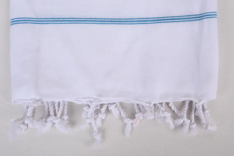 Scarf Towel, Gift For Him, Turkish Towel Beach, Xmas Gifts, Sand-free peshtemal towel for the beach, 70x40 Cotton Striped Towel, Bridesmaid Gifts - 3