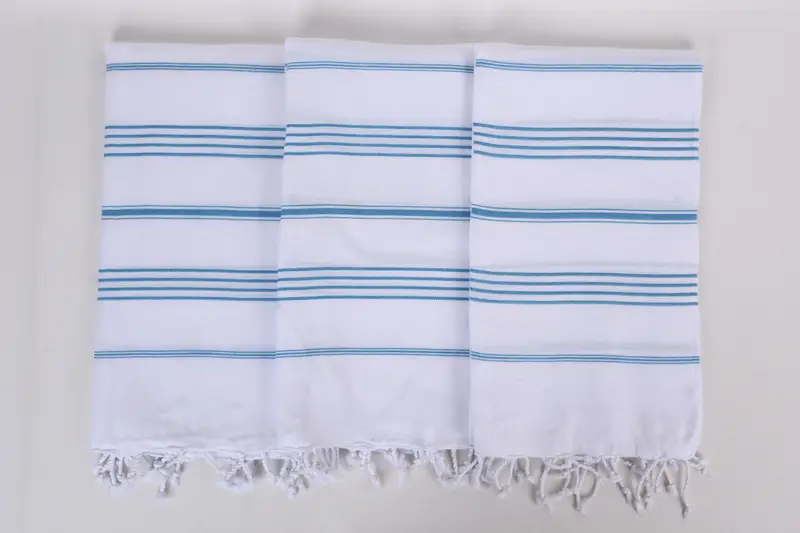 Scarf Towel, Gift For Him, Turkish Towel Beach, Xmas Gifts, Sand-free peshtemal towel for the beach, 70x40 Cotton Striped Towel, Bridesmaid Gifts - 7