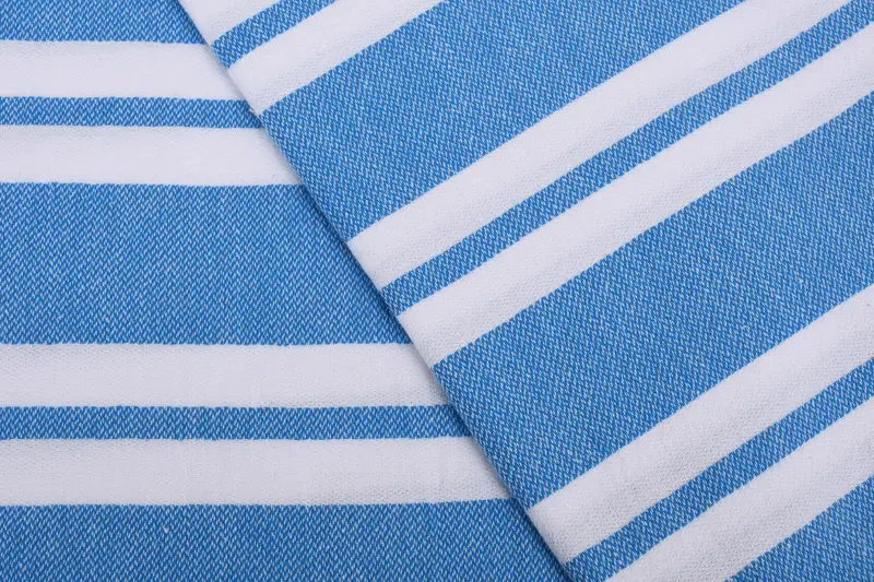 Organic towel, Fringed Turkish peshtemal beach towel USA, Best Friend Gift, Travel Towel, Grandma Gift, Custom Gift, 70x40 Cotton Striped Towel - 5