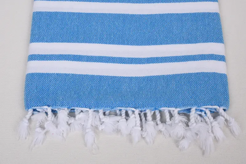 Organic towel, Fringed Turkish peshtemal beach towel USA, Best Friend Gift, Travel Towel, Grandma Gift, Custom Gift, 70x40 Cotton Striped Towel - 3
