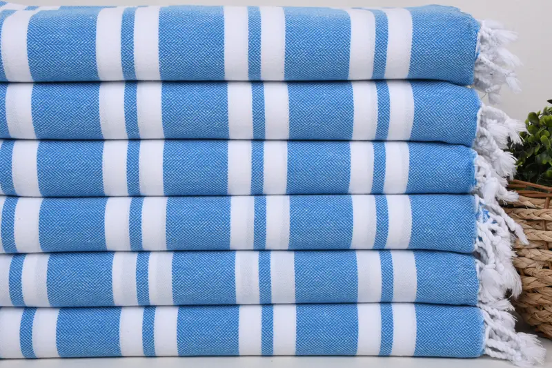 Organic towel, Fringed Turkish peshtemal beach towel USA, Best Friend Gift, Travel Towel, Grandma Gift, Custom Gift, 70x40 Cotton Striped Towel - 2