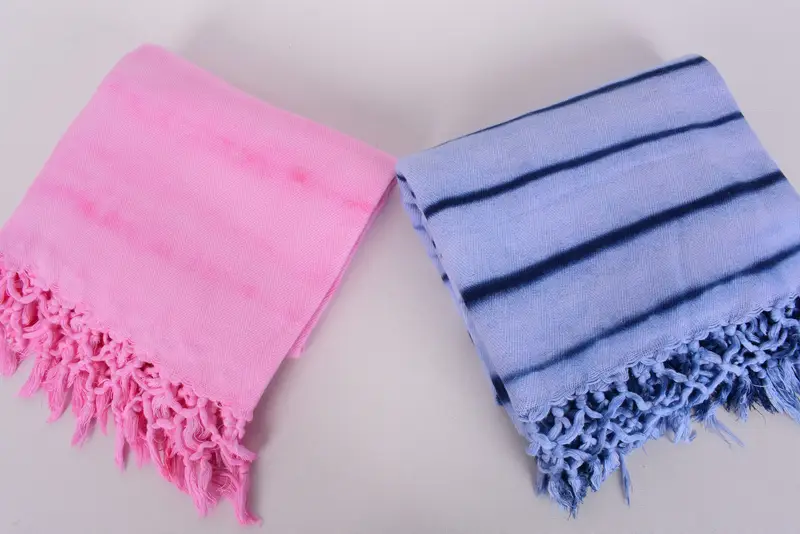 Spa Gift Towel, 64x40 Cotton Tie Dye Stonewashed Chevron Towel, Wedding Favors, Quick-dry peshtemal, Bachelorette Party Favors Beach, Gift For Him - 7