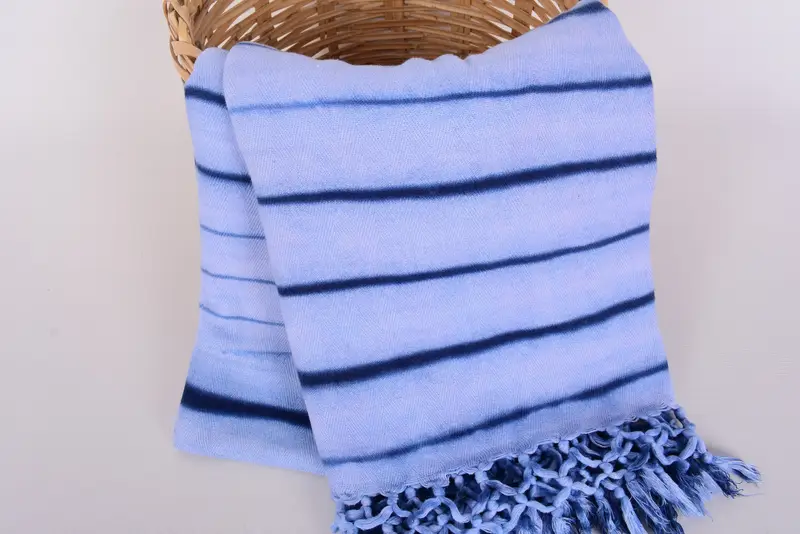 Spa Gift Towel, 64x40 Cotton Tie Dye Stonewashed Chevron Towel, Wedding Favors, Quick-dry peshtemal, Bachelorette Party Favors Beach, Gift For Him - 5