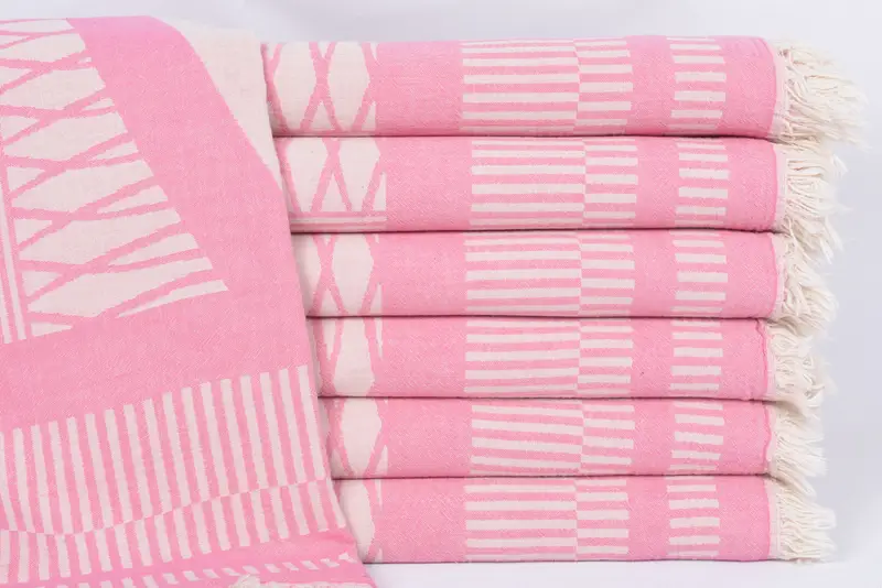 Wedding Shower Gift, Lightweight Turkish towel, Absorbent Turkish towel, Soft towel, 70x38 Cotton Fish Design Towel, Vegas Bachelorette Party Favors - 2