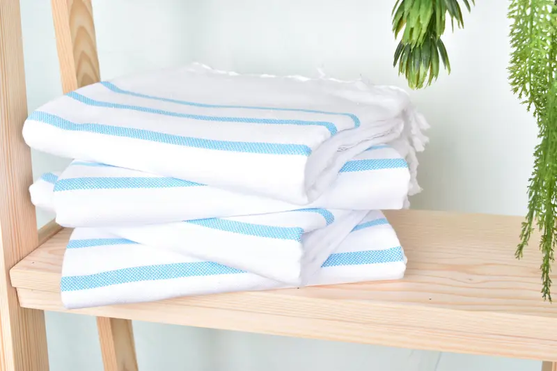 70x40 Cotton Striped Towel, Personalized Gift For Her, Custom Wedding Gift, Beach Towel Gift, Bachelorette Party Favors, Custom Name Towel - 7