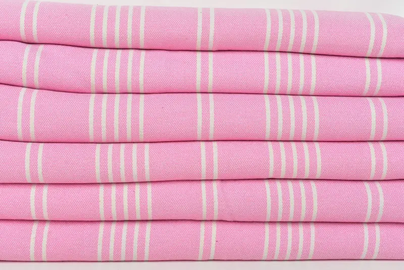 Throw Blanket, 96x70 Cotton Striped Towel, Bedspread, Wedding Favors, Customized Throw Blankets, Bachelorette Large Towel, Turkish Bedcover - 2