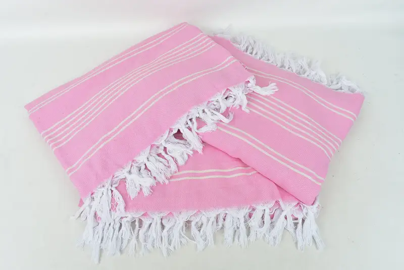 Throw Blanket, 96x70 Cotton Striped Towel, Bedspread, Wedding Favors, Customized Throw Blankets, Bachelorette Large Towel, Turkish Bedcover - 6