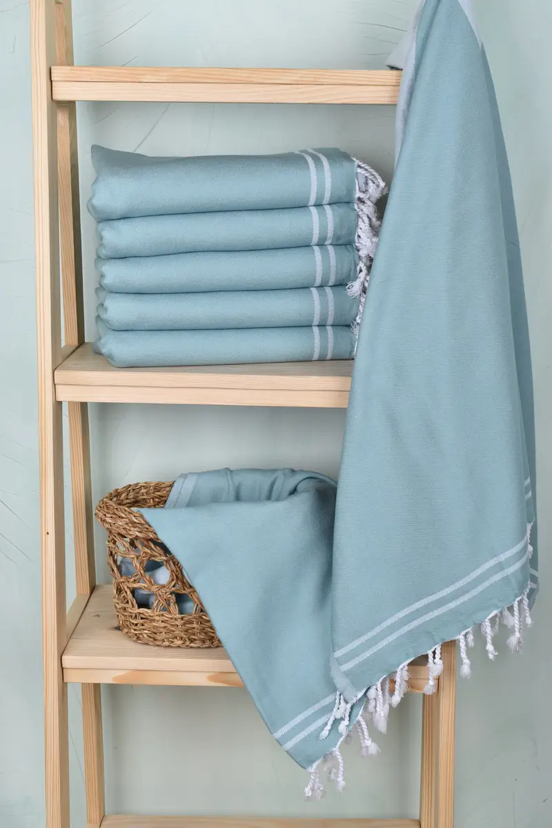 Lightweight Turkish towel, Quick-dry towel, 70x40 Cotton Star Design Towel, Beach Towel Personalized, Mother Of The Groom Gift, Turkish Towel Beach - 4