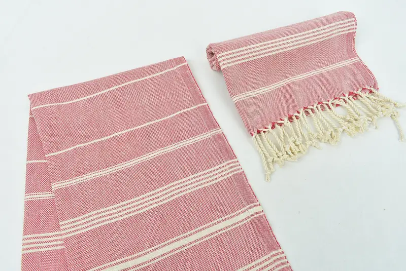 Turkish Towel Hand Towel, 38x24 Cotton Striped Towel, Personalized Bridesmaid Gift, Wedding Gift, Valentine Day Gift For Her, Small Bath Towels - 7