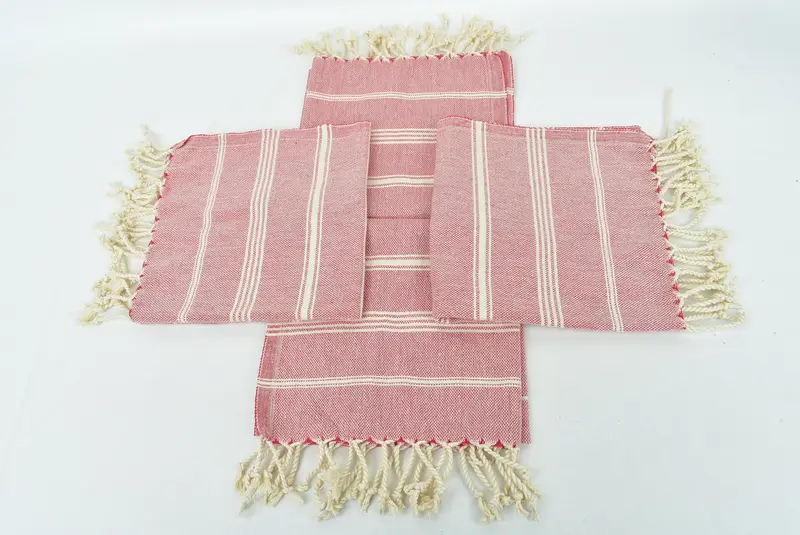 Turkish Towel Hand Towel, 38x24 Cotton Striped Towel, Personalized Bridesmaid Gift, Wedding Gift, Valentine Day Gift For Her, Small Bath Towels - 6
