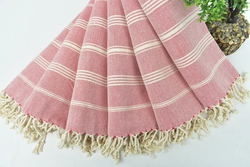Turkish Towel Hand Towel, 38x24 Cotton Striped Towel, Personalized Bridesmaid Gift, Wedding Gift, Valentine Day Gift For Her, Small Bath Towels - 4