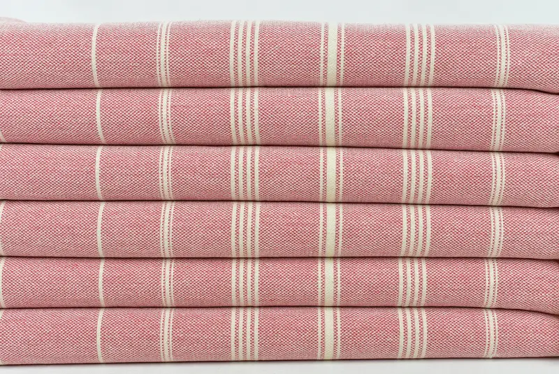 Turkish Towel Hand Towel, 38x24 Cotton Striped Towel, Personalized Bridesmaid Gift, Wedding Gift, Valentine Day Gift For Her, Small Bath Towels - 2