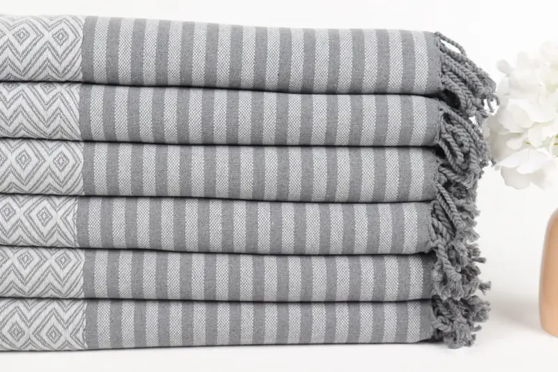 Bachelorette Beach Towel, Personalized Turkish Towel, Home Gift, Yoga Towel, Bridal Shower Favors, 70x40 Cotton Diamond Towel, Bridesmaid Gifts - 3