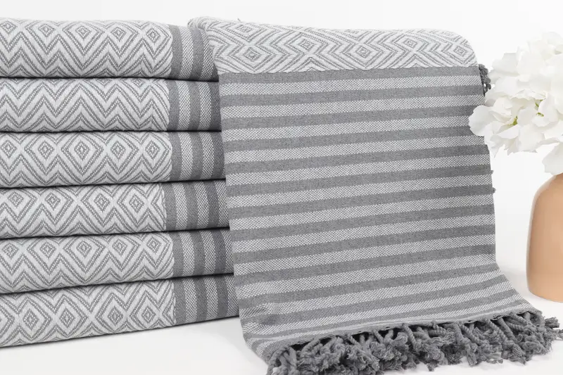 Bachelorette Beach Towel, Personalized Turkish Towel, Home Gift, Yoga Towel, Bridal Shower Favors, 70x40 Cotton Diamond Towel, Bridesmaid Gifts - 2