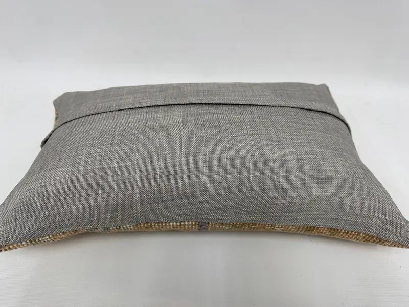 12x20 Beige Pillow Cover, Turkish Rugs Cushion, Cushion Case, Boho Pillow Sham Cover, Home Decor Pillow, Pillow for Couch - 7