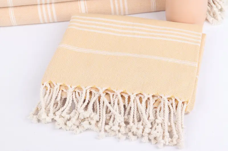 Personalized Towel, 70x40 Cotton Striped Towel, Personalized Gift For Him, Monogram Turkish Towel, Soft towel, Mexico Bachelorette Party Gifts - 5