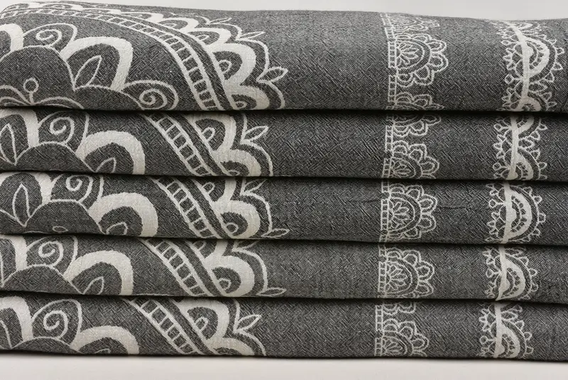 Bachelorette Party Favors, Throw Blanket, Personalized Blanket, Best Friend Wedding Gift, 88x80 Cotton Ethnic Design Towel, Best Friend Gift Ideas - 2