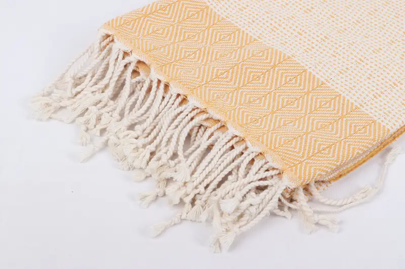 Bridesmaid Gift Towel, Beach Size Towel, 70x40 Cotton Diamond Towel, Bath towel, Mother Of The Groom Gift, Summer Gift Ideas, Housewarming Gift - 7