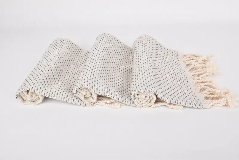 40x20 Baumwollpolka Dot -Handtuch, türkisches Handtuch Handtuch, personalisiertes Hausgeschenk Hochzeit, Geschenk für Mutter, Badezimmertücher, Monogramm Küchentuch - 8