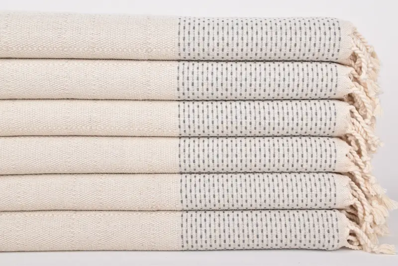 40x20 Baumwollpolka Dot -Handtuch, türkisches Handtuch Handtuch, personalisiertes Hausgeschenk Hochzeit, Geschenk für Mutter, Badezimmertücher, Monogramm Küchentuch - 2