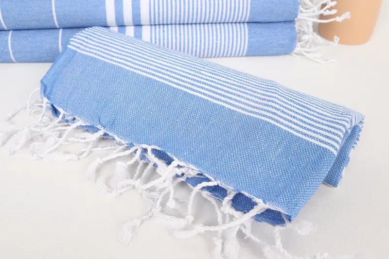 Düğün günü için hediye, monogramlı el havlu, Türk havlu el havlu, 40x24 pamuklu çizgili havlu, sevgililer hediye, kişiselleştirilmiş mutfak havlu - 4