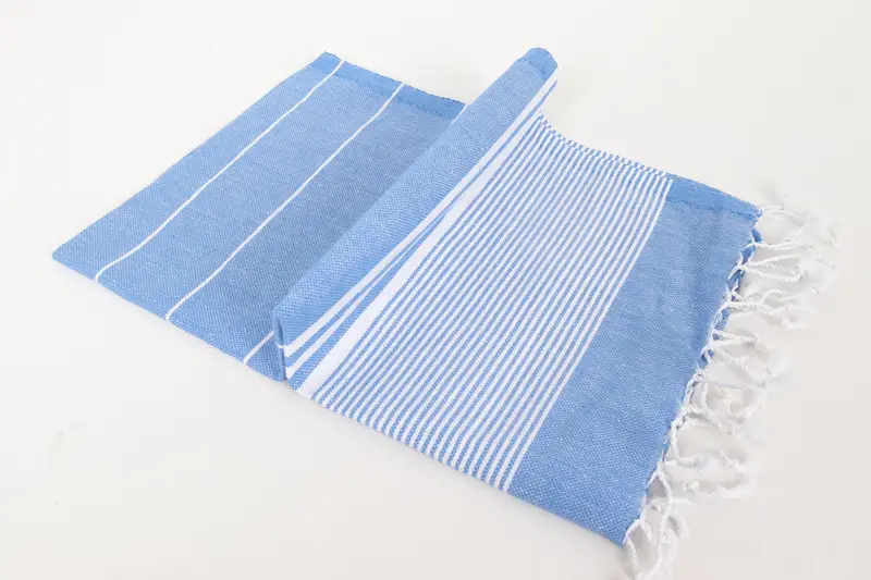 Düğün günü için hediye, monogramlı el havlu, Türk havlu el havlu, 40x24 pamuklu çizgili havlu, sevgililer hediye, kişiselleştirilmiş mutfak havlu - 6