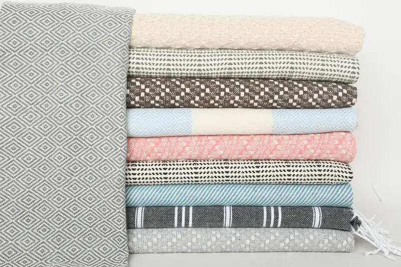 Bridesmaid Gifts, Turkish Hand Towel, Bridal Party Gifts, 36x18 Linen Set of 10 Towel, Turkish Towel Monogram, Home Decor Gifts, Wedding Favors - 1