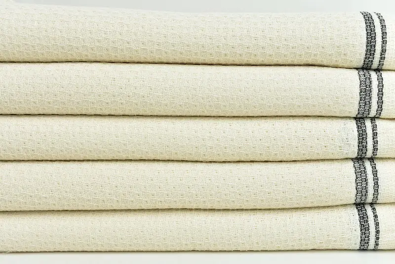 68x36 Cotton Striped Towel, Custom Wedding Gifts, Housewarming Gift, Organic Towel, Engagement Gift, Bachelorette Gifts, Wedding Anniversary Gift - 2