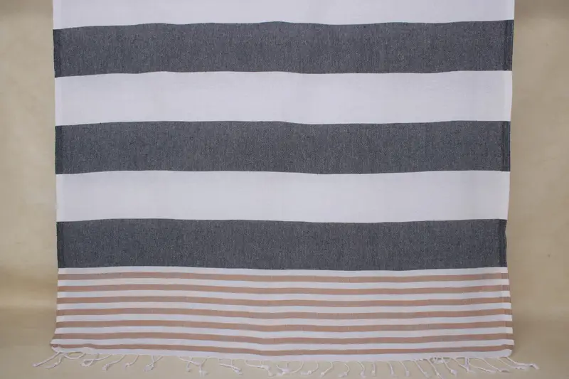 Turkish beach towel, Spa Towel, Spa Gift Towel, 70x40 Cotton Striped Towel, Personalized Bridesmaid Gift, Engagement Gift, Bachelorette Gifts - 8