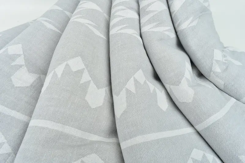 Woven Blanket, Wedding Day Gift For Bride, 70x60 Cotton Geometric Towel, Housewarming Gift, Bachelorette Party Gifts For Bride, Personalized Gifts - 6
