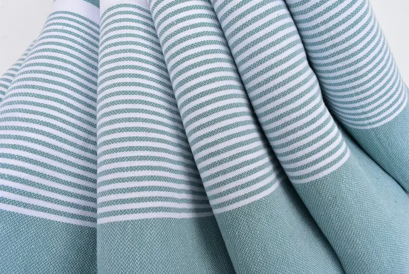Bachelor Gift, Wedding Favors, Luxury Turkish beach towel for summer vacation, Monogram Beach Towel, Best Beach Towel, 70x40 Cotton Striped Towel - 5