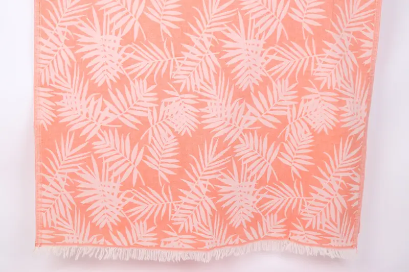 Gym Towel, Monogrammed Beach Towel, Wedding Gifts Towel, Sand-resistant towel, Wedding Day Gift For Bride, 64x40 Cotton Floral Patterned Towel - 1