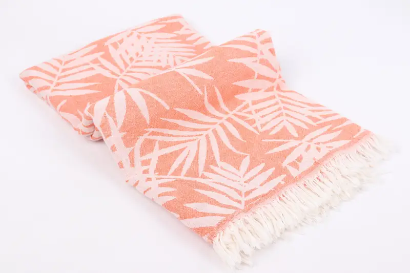 Gym Towel, Monogrammed Beach Towel, Wedding Gifts Towel, Sand-resistant towel, Wedding Day Gift For Bride, 64x40 Cotton Floral Patterned Towel - 7