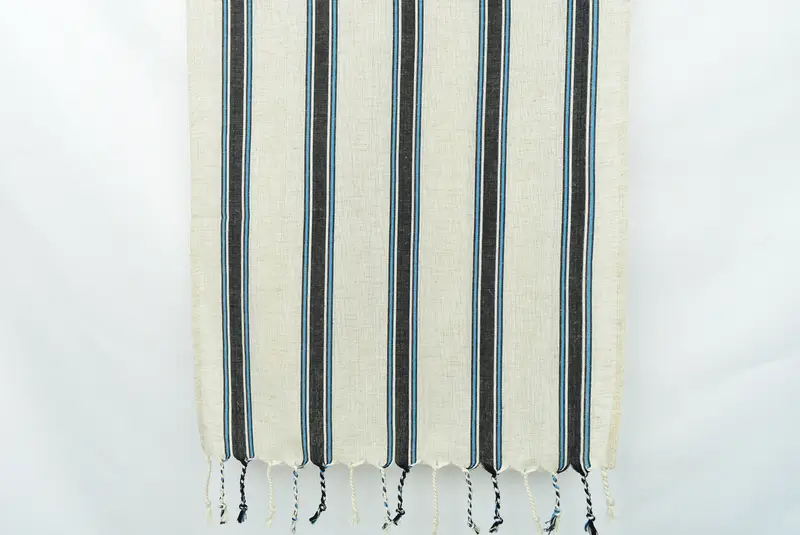 Personalized Kitchen Towel, Bathroom Towels, Organic Towel, Small Bath Towels, Bulk Order Towel, Welcome Wedding Gift, 36x20 Cotton Striped Towel - 8