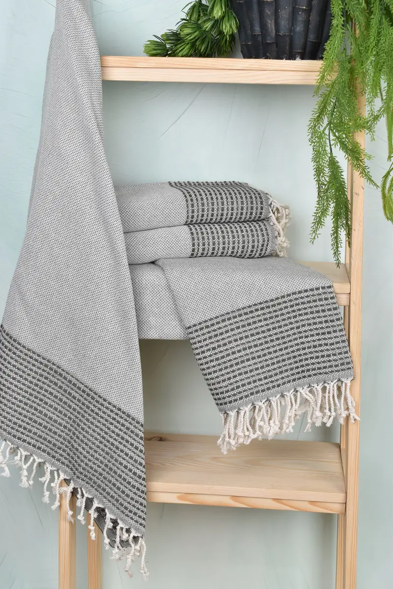 70x36 Cotton Striped Towel, Quick-drying peshtemal towel for poolside, Personalize Gift, Sand-resistant towel, Personalized Gifts, Best Friend Gift - 6