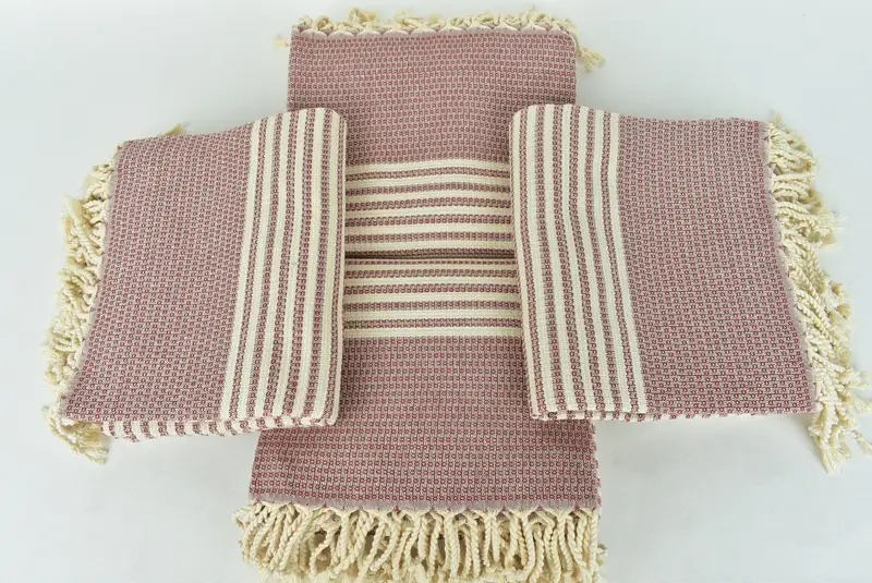 Bachelorette Favors Beach, Housewarming Gift, Personalized Towel, Lightweight Turkish towel, Custom Gift, Custom Gifts, 68x40 Cotton Striped Towel - 6