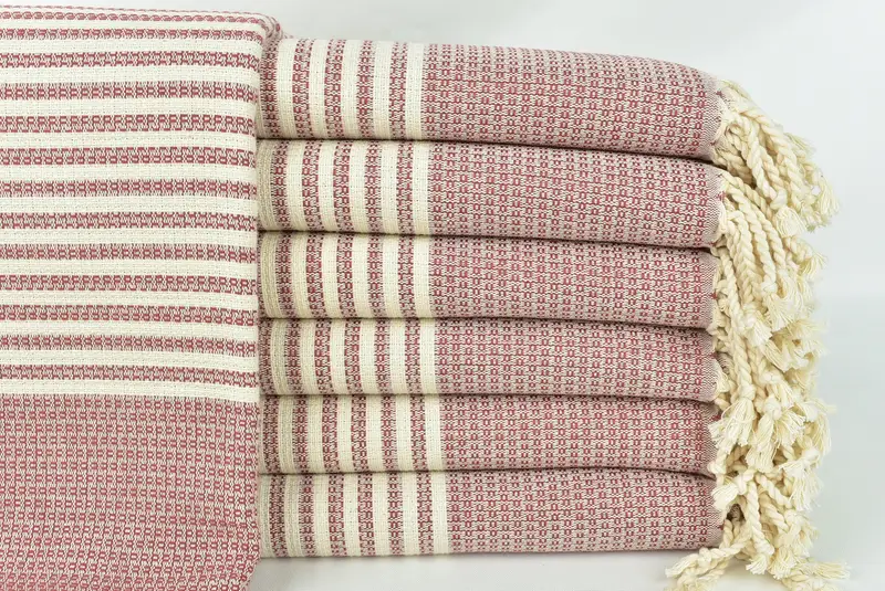 Bachelorette Favors Beach, Housewarming Gift, Personalized Towel, Lightweight Turkish towel, Custom Gift, Custom Gifts, 68x40 Cotton Striped Towel - 1