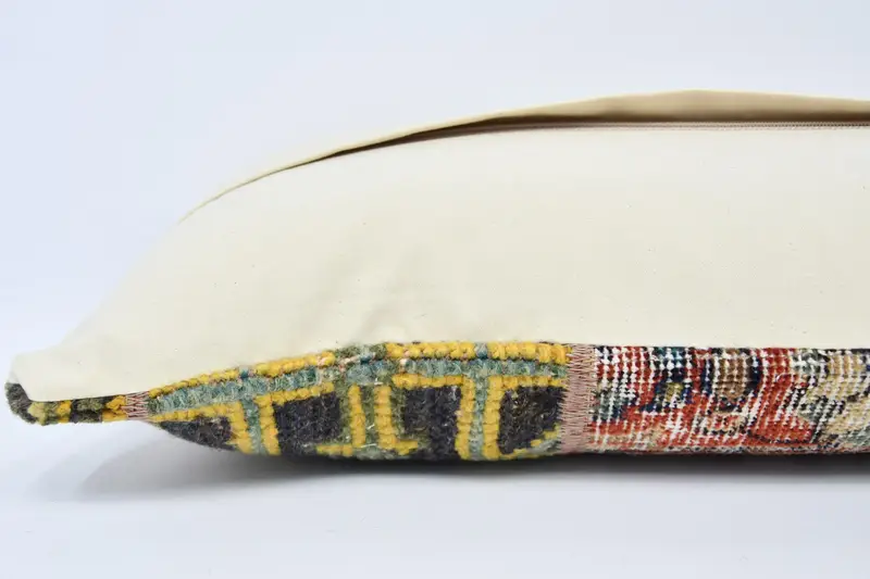 Kilim Pillow, Shabby Chic Pillow Cover, Pillow Case, Pastel Pillow Cover, Vintage Pillow, 12x36 Blue Pillow Cover, Pillow for Couch - 6