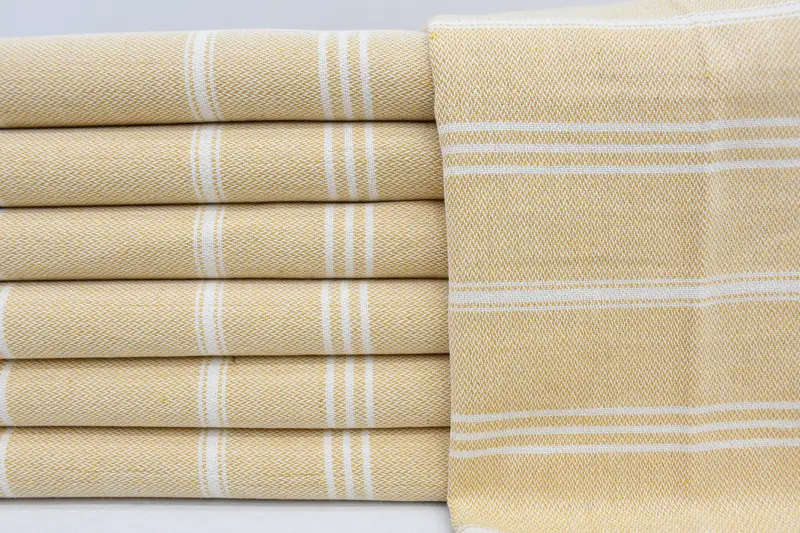 Wedding Favors, Best Friend Gift, Spa Towel, 36x24 Cotton Striped Towel, Bridal Shower Favor, Personalized Gifts, Personalized Dish Towel - 2