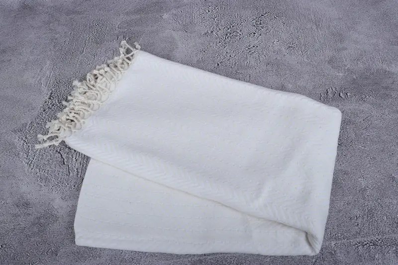 Bachelorette Gifts, Monogrammed Beach Towel, Gifts For Him, Hammam Towel USA, Valentines Day Gift Idea, Kids Beach Towel, 70x40 Cotton Zig zag Towel - 6