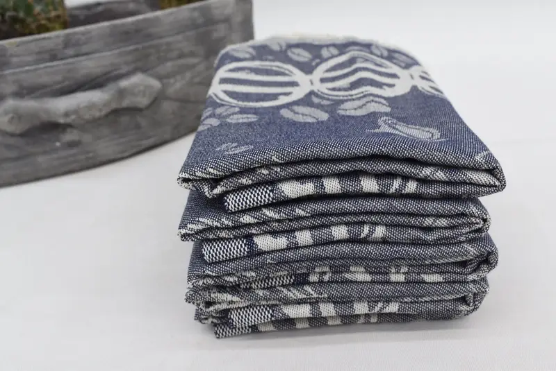 Turkish Hand Towel, Organic Towel, Bridal Shower Gift, Spa Gift, 28x20 Cotton Coffee Patterned Towel, Monogram Kitchen Towel, Bathroom Towels - 5