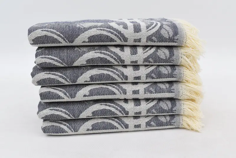 Turkish Hand Towel, Organic Towel, Bridal Shower Gift, Spa Gift, 28x20 Cotton Coffee Patterned Towel, Monogram Kitchen Towel, Bathroom Towels - 2