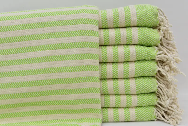 70x40 Cotton Chevron Towel, Beach Towel Gift, Maid Of Honor Gift, Custom Wedding Gifts, Monogrammed Beach Towel, Florida Bachelorette Party Favors - 3