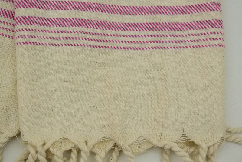 Nedime Hediyeleri, Kişiselleştirilmiş Hediye, Düğün El Yapımı Hediye, Seyahat Havlu, Monogram El Havlu, 36x18 Keten Çizgili Havlu, Özel El Havlu - 5