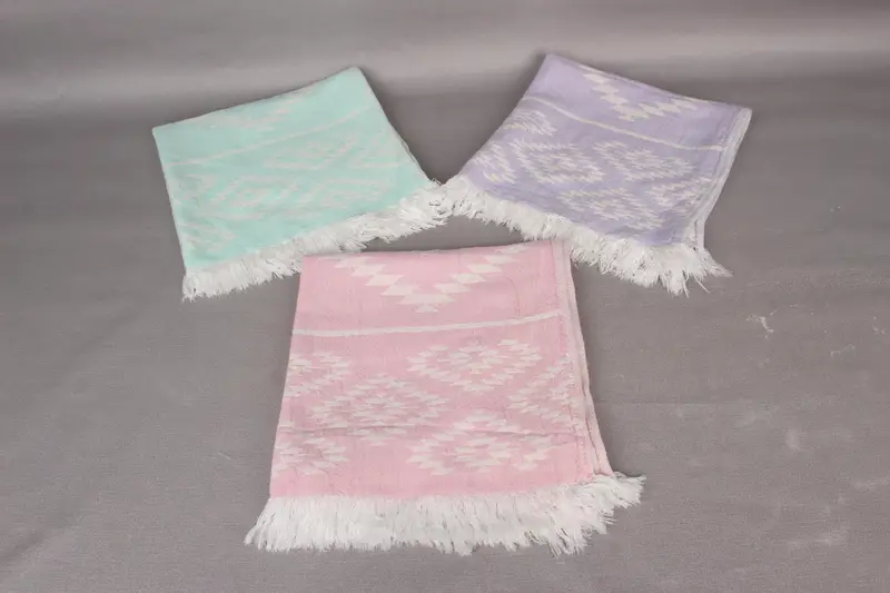 40x20 Cotton Kilim Towel, Travel Towel, Monogram Hand Towel, Handmade Gift, Personalized Dish Towel, Personalized Kitchen Towel, Embroidery Towels - 4