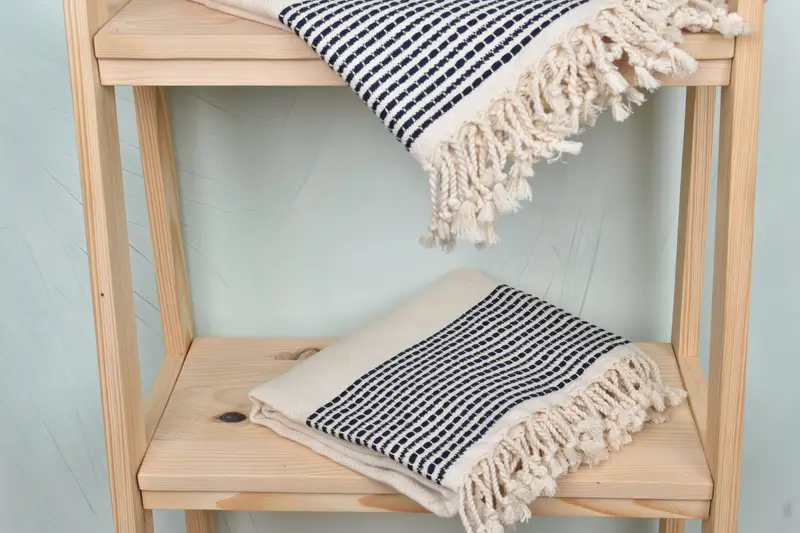 70x36 Cotton Striped Towel, Gift For Him, Monogram Turkish Towel, Large Turkish Towel, Kids Beach Towel, Organic Beach Towel, Home Decor Towel - 5
