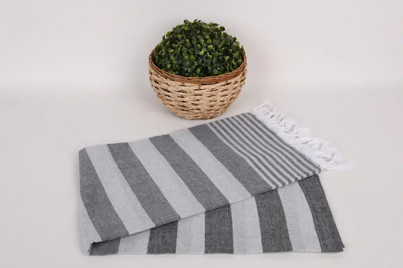 Maid Of Honor Gift, Bachelorette Party Gifts, Travel Towel, 68x36 Cotton Striped Towel, Bachelorette Party Favors, Organic Towel, Handmade Gift - 4