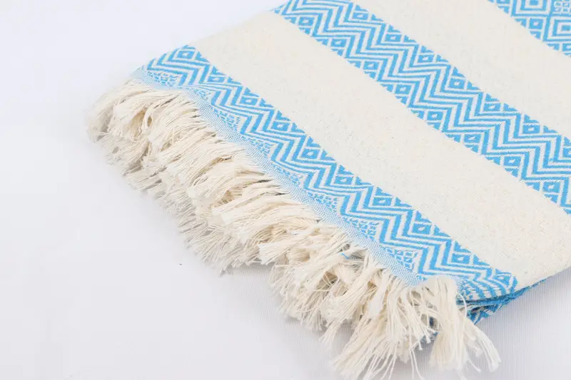 Welcome Wedding Gift, Turkish beach towel, Personalized Towel, Soft towel, 70x40 Cotton Diamond Towel, Sand-resistant Turkish towel for travel - 7