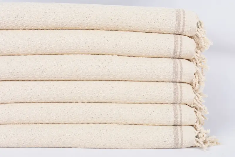 38x18 Cotton Striped Towel, Wedding Favors, Personalized Kitchen Towel, Best Wedding Gift, Personalized Bridesmaid Gift, Personalized Hand Towel - 3