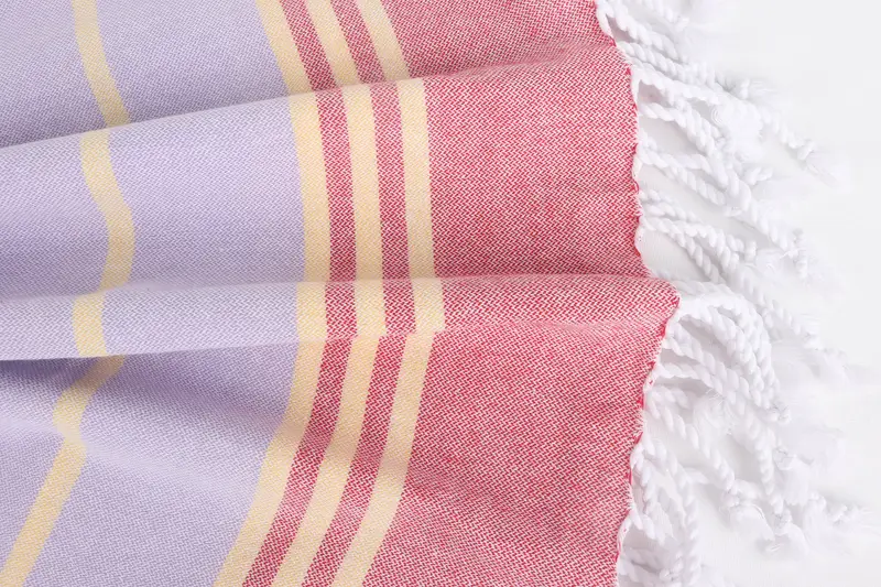 Turkish beach towel, Large Turkish Towel, Xmas Gifts, Housewarming Gift, Turkish Beach Towel Monogram, Organic towel, 70x36 Cotton Striped Towel - 8